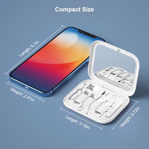 image for YANZIE USB-C Travel Adapter Kit for iPhone, Pixel & Galaxy: USB-A to C