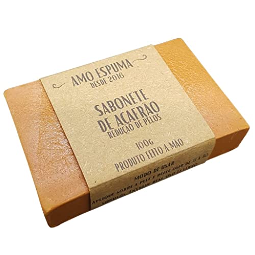 Sabonete de Açafrão Curcuma Amo Espuma