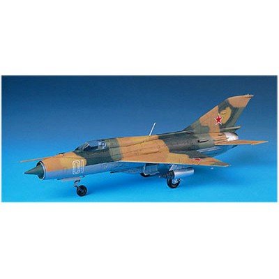 MIG-21PF FISHBED maquette plastique avion miniature guerre froide