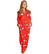 Angelina Women's Cozy Fleece Pajama Set With Notch Collar & Pockets - Black White Dot, 3X-Large