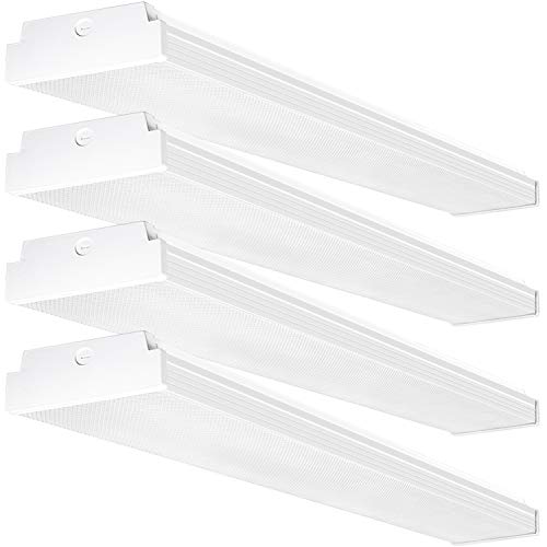 Hykolity 4FT LED Wraparound Light 40W 4 Foot LED Shop Lights for Garage