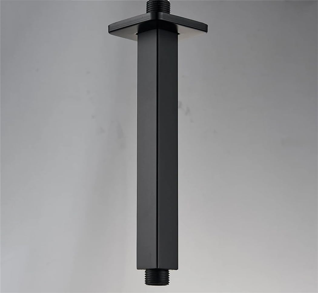 Wall Ceiling Mounted Shower Arm Brass Bathroom Shower Head Bracket Bar G1/2 Shower Head Fixed Pipe