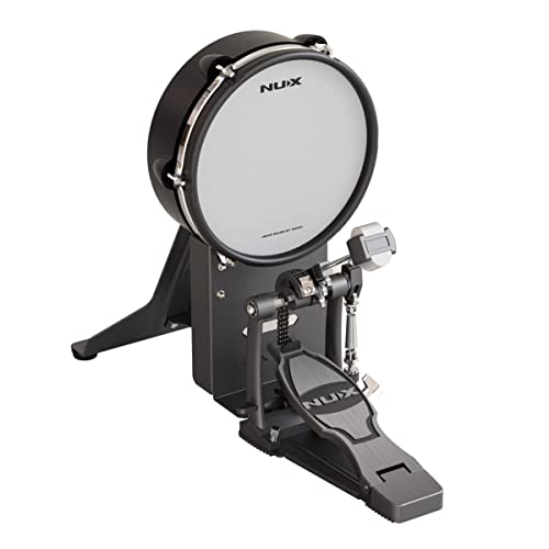 Nux Dm-8 Digital Drum Kit, Authentic Acoustic-Like Feel, Realistic Expressive Playing, Robust Rack System #TOP4