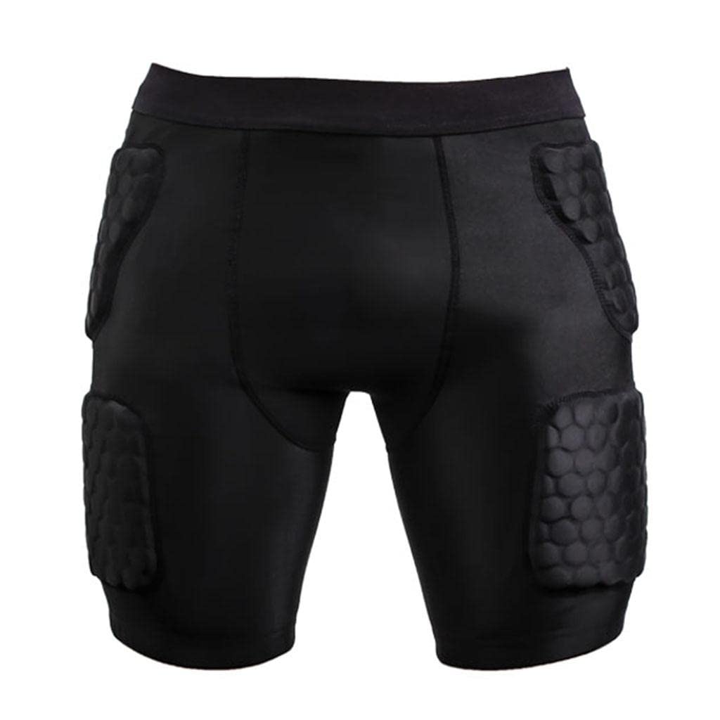Pantalones Cortos de Compresión Hombre Deportivos Secado Rápido Transpirables con Protección EVA Y Cintura Elástica de Rendimiento Adecuados para