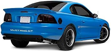 Deep Dish 2003 Cobra Style Gloss Black Wheel; Rear Only; 17x10.5; 27mm Offset Compatible for 94-98 Mustang