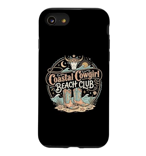 Coastal Cowgirl beach club Ranch Meets Ocean Boots Beach �X�}�z�P�[�X iPhone SE (2020) / 7 / 8 �p