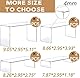 Deefongo 8Pcs Acryl Display Ständer, 4 Größen klar Riser Regal für Schmuck, Funko Pop, Kosmetik, Cupcakes - Multi-Tier-Organizer für Haus & Shop Display