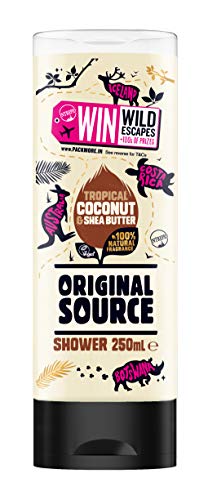 Original Source Coconut & Shea Butter Shower Gel, 250ml (Pack of 6)