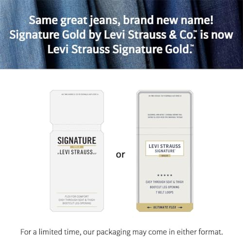 LEVI STRAUSS SIGNATURE Gold Women's '03 Essential High Rise Straight Jeans by Levi Strauss Signature Gold - Used condition - Image 4