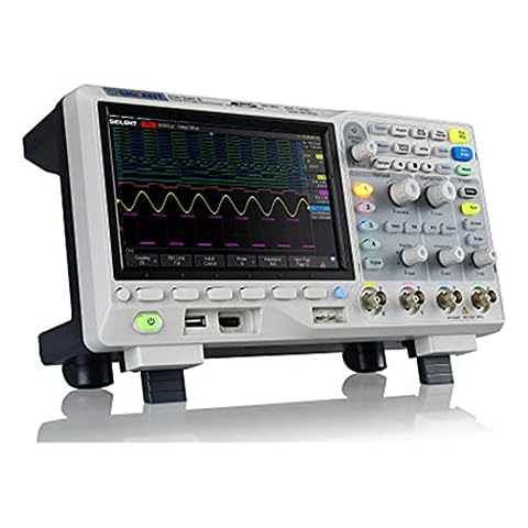 Osciloscopio SIGLENT de 4 canales y 100 MHz con decodificación de buses serie estándar Cover