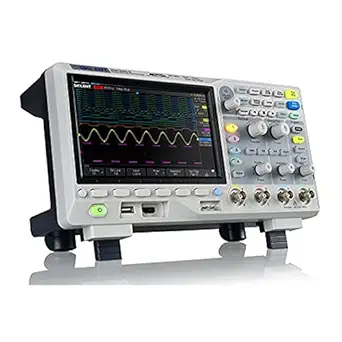 Siglent Technologies SDS1104X-E 100MHz Digital Oscilloscope, 4 Channels, Standard Decoder