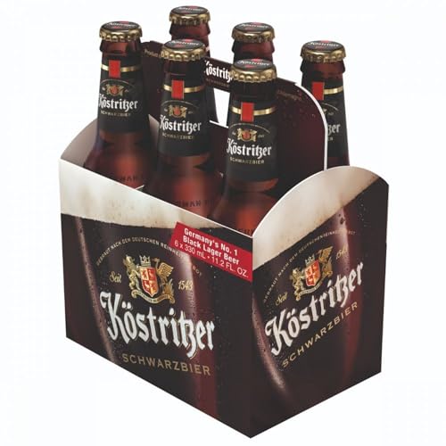 Kit c/ 6und Cerveja Preta Alemã Schwarzbier Long Neck 330ml