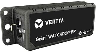 Vertiv - Watchdog 15-P Geist Environmental Monitor - Watchdog 15-P, Includes on-Board Temperature, Humidity and Dewpoint sensors, PoE.