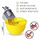 Chicken Water Cups (8 Pack), Automatic Chicken Waterer, Anti-Leak System, Holds 50% More Water, Suitable for Chicks, Chicken, Duck, Quail, Turkey
