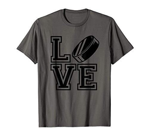 Hockey LOVE sobre hielo Regalo Camiseta