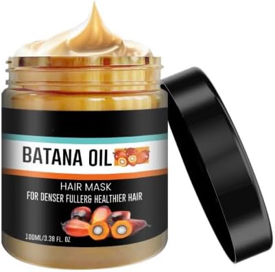 Organic Batana Oil Hair Treatment, Pure Raw Batana Oil from Honduras, Nourishing Hair Butter for Scalp & Strands, Natural Hydration for All Hair Types