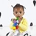 Manhattan Toy Classic Baby Beads Wood Rattle, Teether, and Clutching Toy