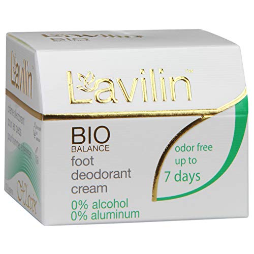 Lavilin Deodorant Foot Cream, Herbal, Odor Free Up To 7 Days, 12.5-Grams #TOP1