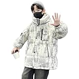 [KOSIKINI] キッズ ダウン アウター 男の子 ダウン コート ジャンパー 子供服 男の子 冬服 軽量 厚手 通学 防寒 長袖 あったか コート男児 フード付き 防寒コート アウトドア おしゃれ 子ども服 お出かけ 可愛い ジュニア服 120 130 140 150 160 170 CM ダウン ジャンパー 男の子 冬服 Bsdct034-AZ-160