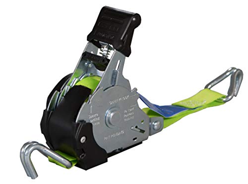 Foto von SHZ 4 x Automatik Spanngurt/Automatischer Zurrgurt Spitzhaken 3,5 m x 25mm 340daN selbstaufrollend (49)