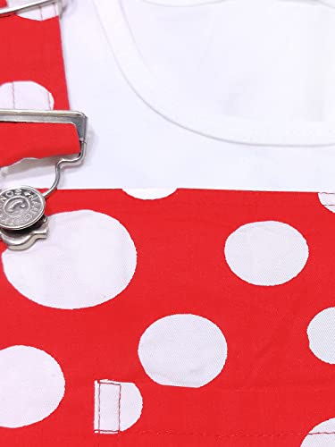 Image of Naughty Ninos Girl's Cotton Pinafore Knee-Length Casual Dress