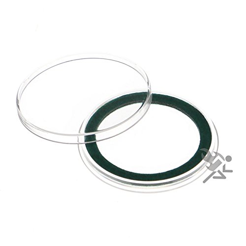 Pack 5 cápsulas Air-Tite 38mm para monedas plata miniatura 1
