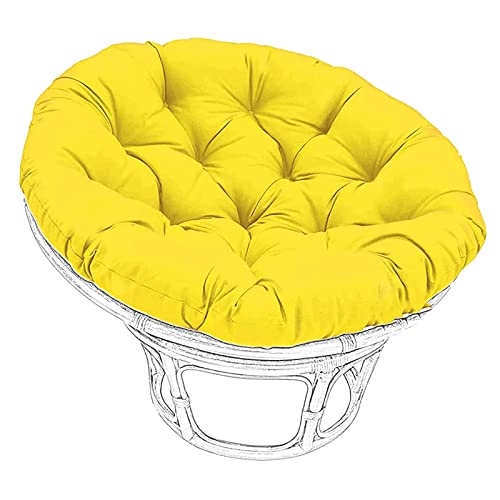 Coussin pour chaise longue imperméable et extra large outdoor noir