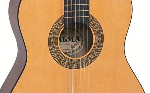 Palma PL44 - Guitarra clásica (tamaño 4/4), color natural