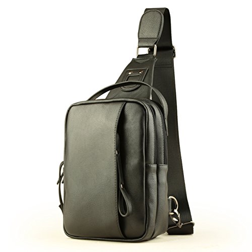 Sac de messager pour hommes casual en toile pour le quotidien urbain