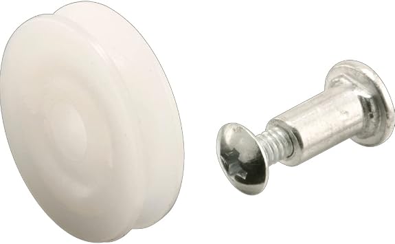 Slide-Co 11116 Sliding Screen door 1 In. Nylon Screen Door Roller Assembly, Air Control 2 Pack