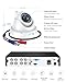 Loocam Home Security Camera System Wired, AI Human/Vehicle Detection, 2MP HD 1920TVL Surveillance DVR Kits Dome Cameras Indoor Outdoor, H.265+ 8CH DVR & 1TB HDD, Smart Playback, Remote Access