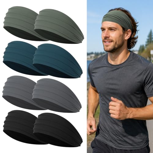 Wide Men's Sports Headband