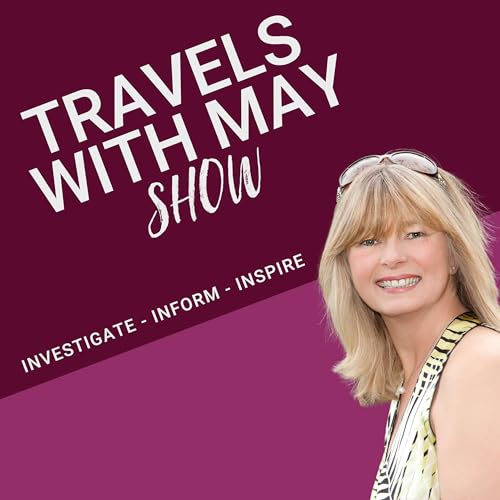 Travels With May Podcast Por May Swan-Easton arte de portada