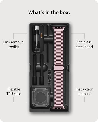 Image of Fullmosa Metal Band with Case for Apple Watch 41 /40 /38mm