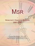  Msr: Webster\'s Timeline History, 1660 - 2007