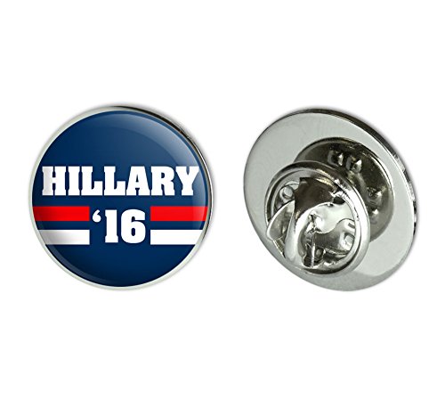 GRAPHICS & MORE Hillary 2016 Hillary Clinton for President Round Metal Lapel Hat Pin Tie Tack Pinback