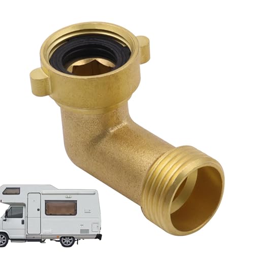 Conector de codo de manguera de jardín | Adaptador de codo de manguera de 90 grados | Agua para jardín | de L - Adaptador | Conector de tubo resistente de 90 grados para casa, jardines