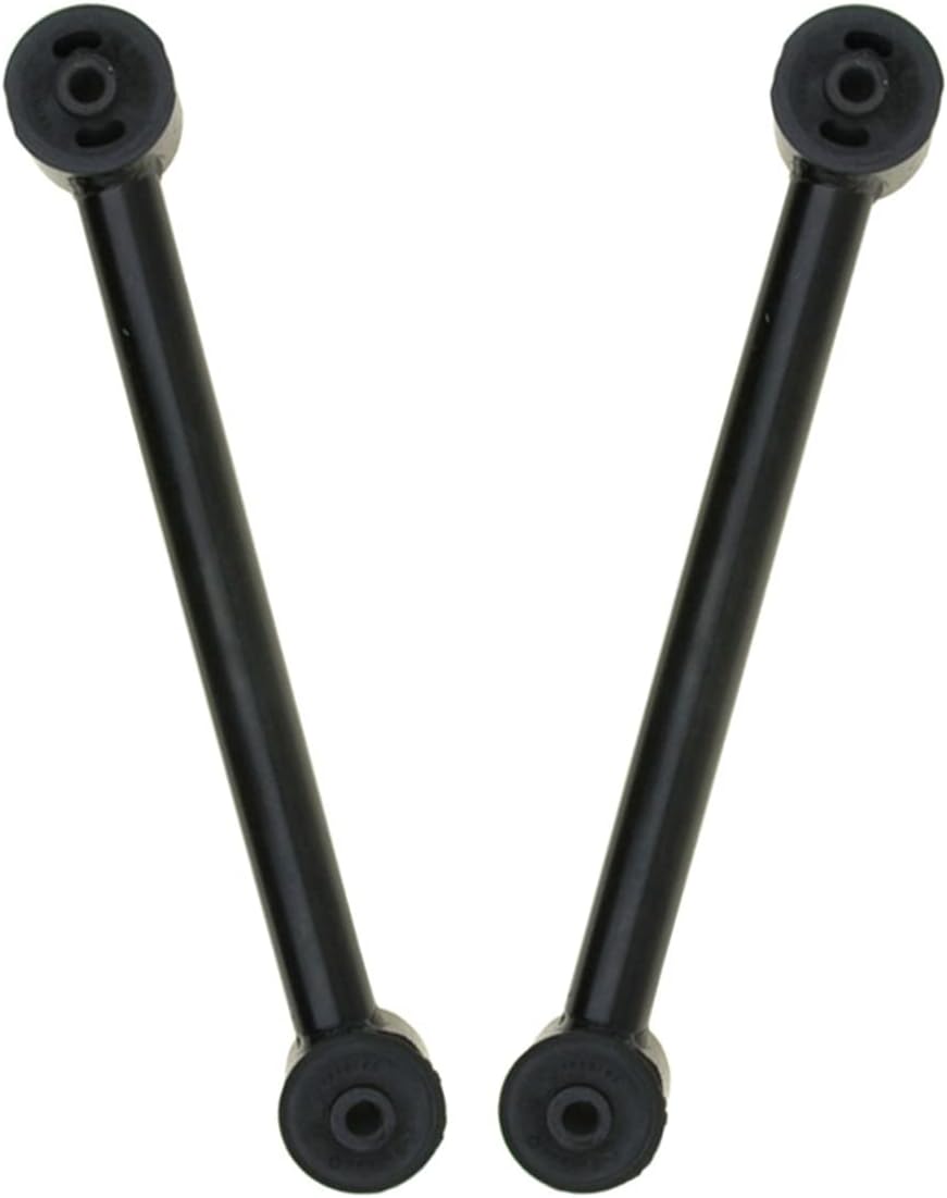 AutoShack Rear Lower Control Arms with Bushings Replacement for 2008-2012 Jeep Liberty 2005-2010 Jeep Grand Cherokee 2007-2011 Dodge Nitro 2-PC Set