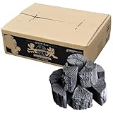 谷地林業 黒炭 一級品 木炭 ナラ 切炭 着火が早い 高火力 火持ちが良い 無臭 無煙 無爆跳 bbq 炭 バーベキュー 七輪 火鉢 囲炉裏 国産 岩手県 (1.2kg 6cmカット)