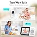 Simyke Upgrade Video Baby Monitor,WiFi Baby Camera,2.8