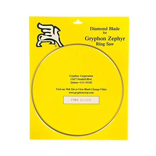Gryphon Zephyr Diamond Blade for Precision Cutting