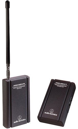 Audio-Technica PRO 88W-R35 VHF Wireless Lavalier System with ATR35 Mini Omnidirectional Clip-On Microphone