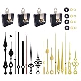 Set completo di quattro meccanismi per orologio con sei lancette decorative (D)