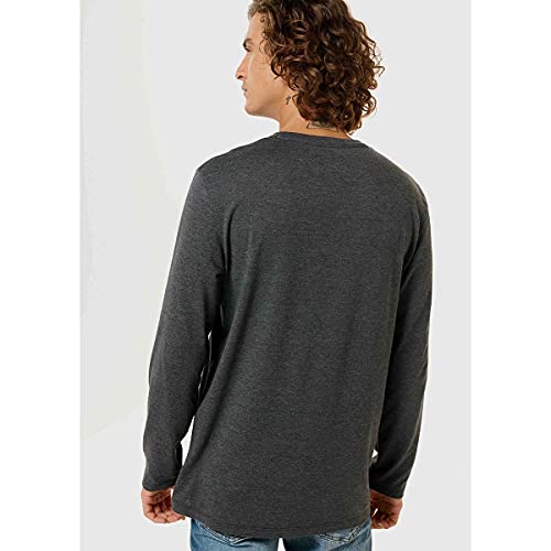 Camiseta Básica Masculina Manga Longa World