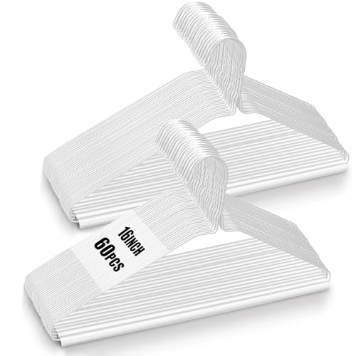 Kidum 60 Pcs Dry Cleaner Hangers