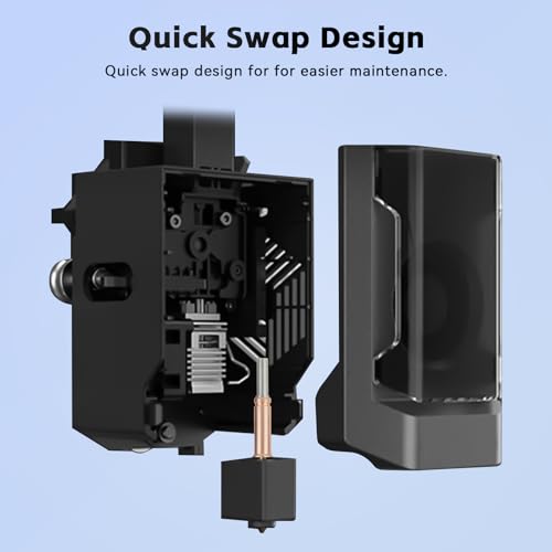 2PCS Kobra 3 Hotend 3D Drucker Ganzmetall-Extruder HotEnd Ersatz mit 0.4mm Brass Düse und Silikonsocke Compatible with Anycubic Kobra 3 and Kobra 3 Combo 3D Drucker