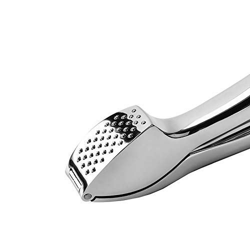 Garlic Press Mincer Chopper Utensil Kitchen Crusher Presser Pefect for Mince Cloves and Ginger