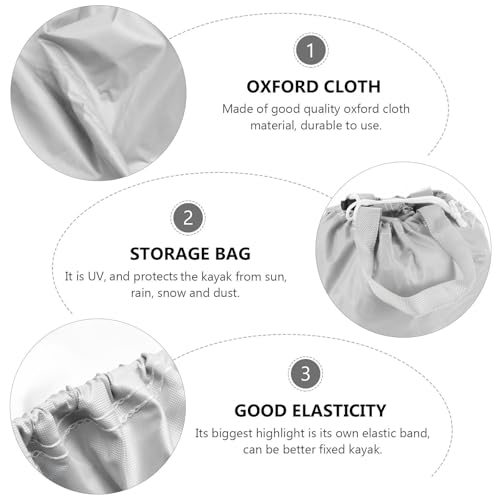Housse de protection pour kayak évitant humidité et dégradation - 4