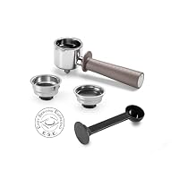 De'Longhi Manuelle Kaffeemaschine Stilosa EC260.W, 15 Bar Druck, Cappuccino-System, Abschaltautomatik, Kompatibel mit ESE-Pads, 2 Etagenbehälter, Fassungsvermögen 1L, Weiß – Ansicht 5
