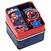 Marvel Spider-Man Kids' LCD Watch – Flashing LED Bullet Band, Digital Time Display, Red & Blue Design, Durable Plastic Case, Adjustable Silicone Strap – Fits Wrists 5.5